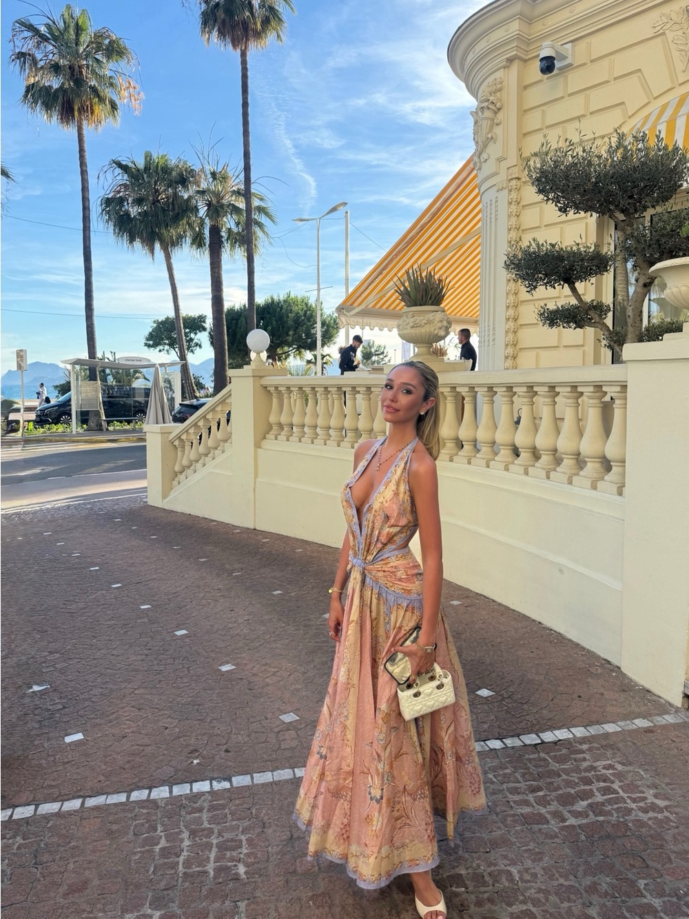 Indra Floral A-Line Maxi Dress Zimmermann